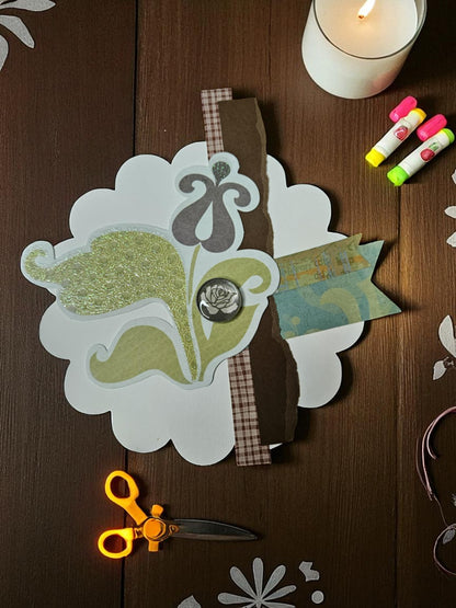 Paper embellishments for Crafts