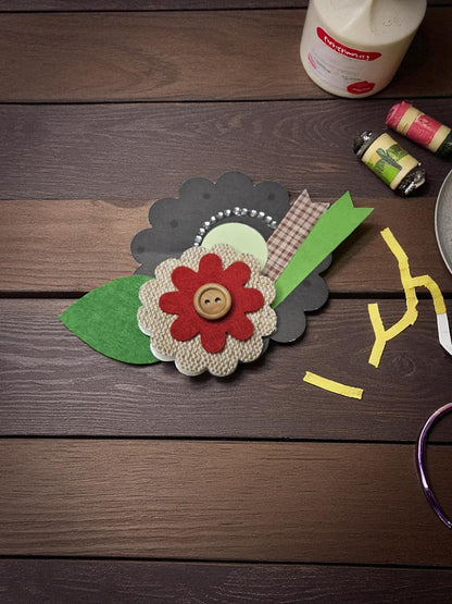 Paper embellishments for Crafts