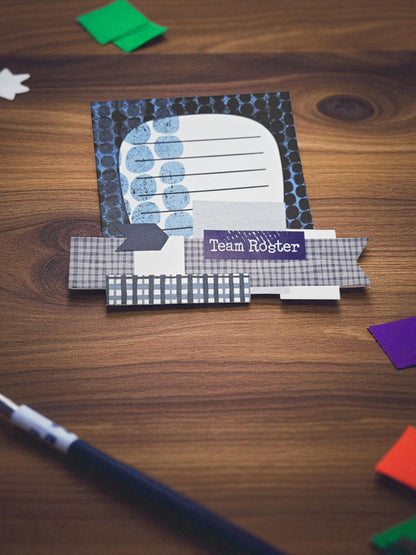 Paper embellishments for Crafts