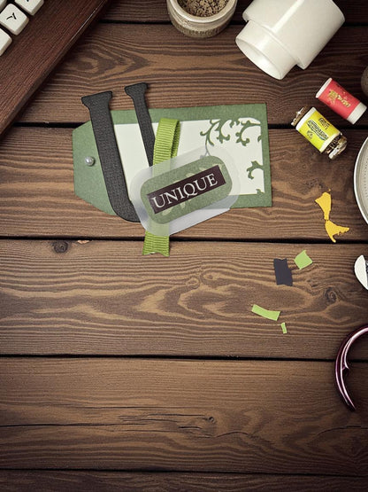 Paper embellishments for Crafts