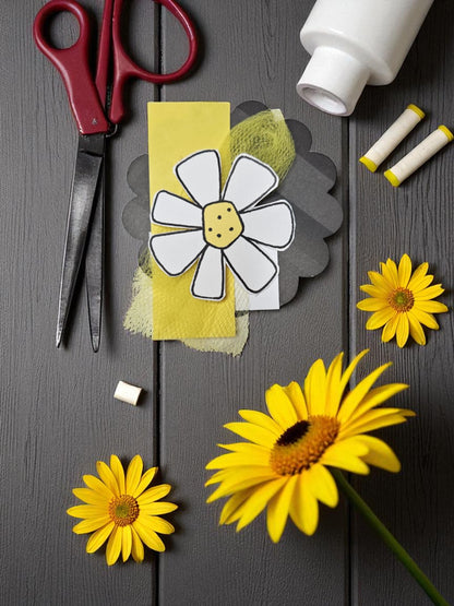 Paper embellishments for Crafts