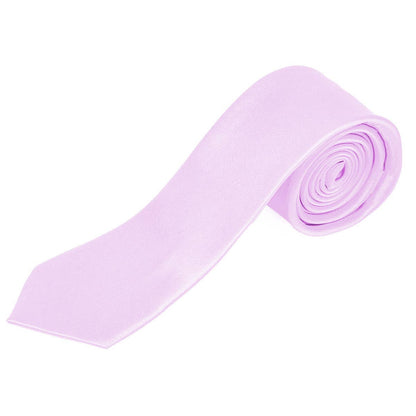 [Promotion] Poly Satin Solid 2.5" Slim Tie