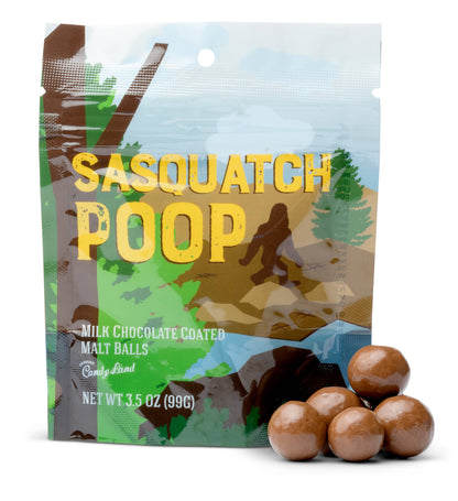 Sasquatch Poop (chocolate covered malt balls)