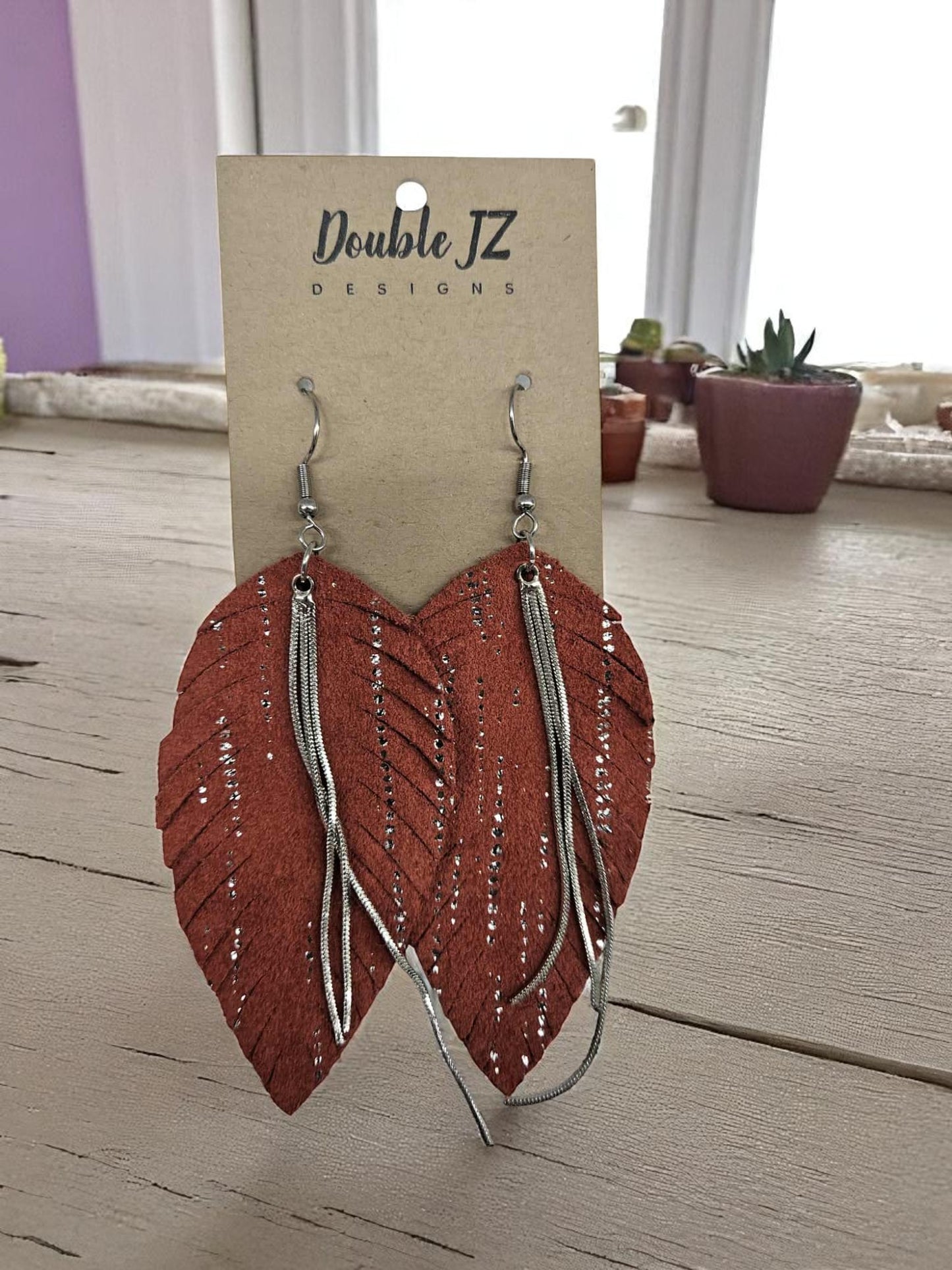 Leather Earrings