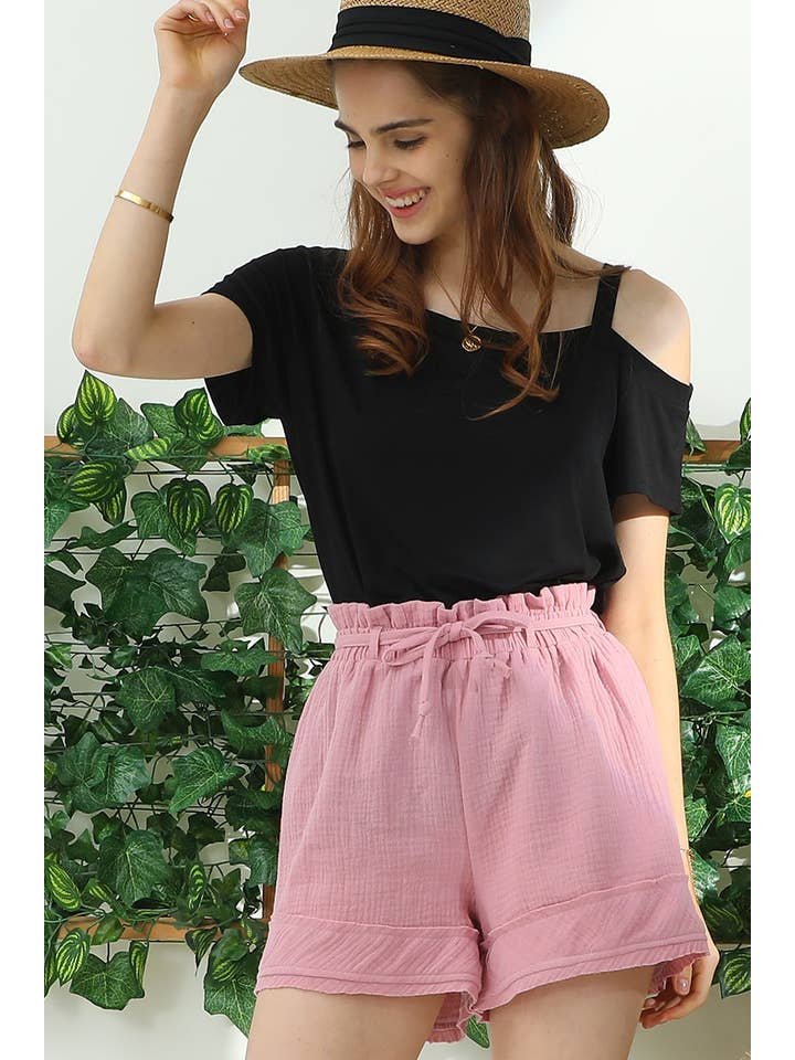 HIGH WAIST VINTAGE W/RAW CUT
