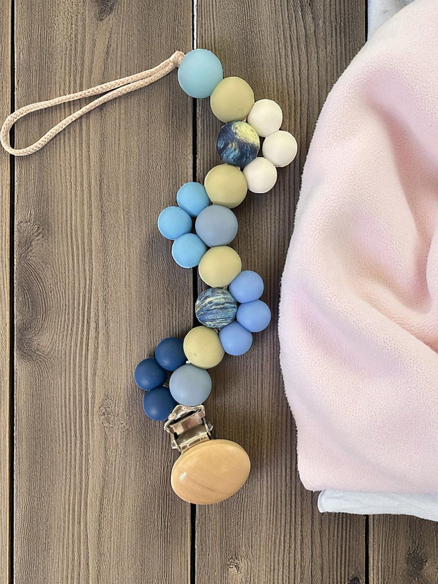 Glow in the dark Binky Clips