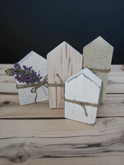 House Shaped shelf sitter Decor