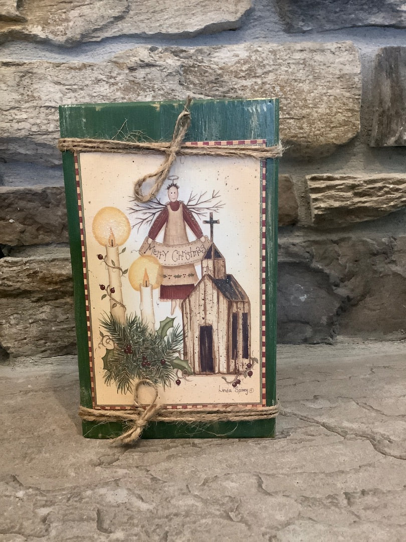 Christmas Wood/Paper