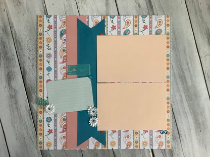 Premade Scrapbook Pages