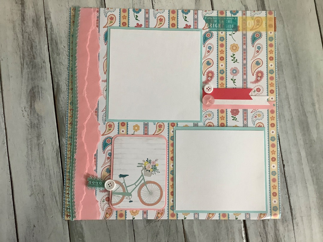 Premade Scrapbook Pages