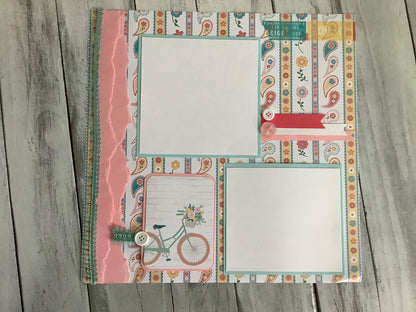 Premade Scrapbook Pages
