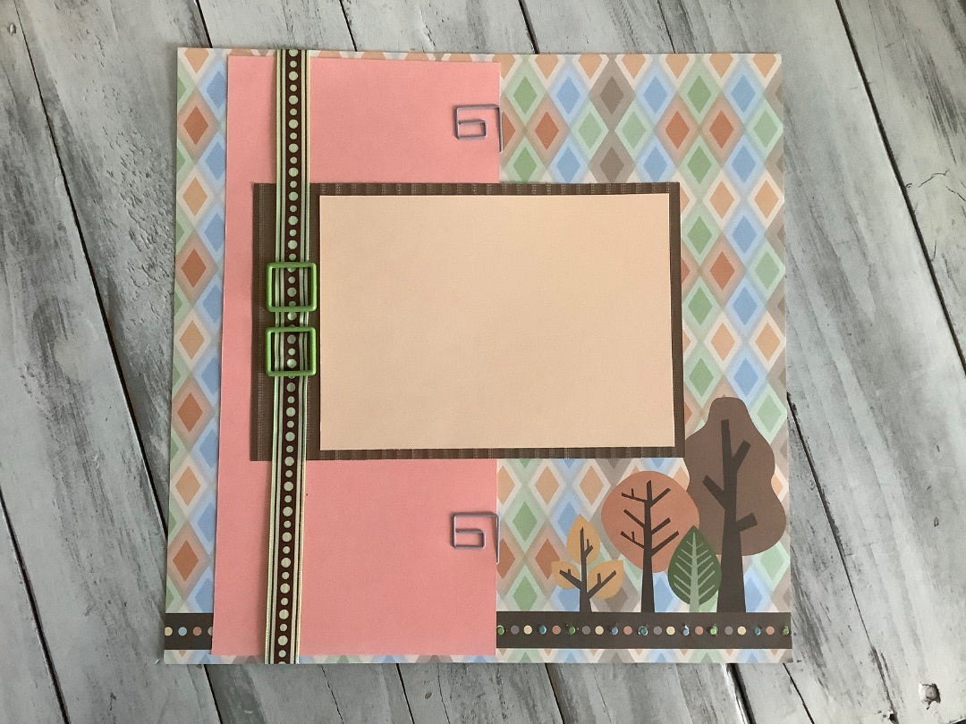 Premade Scrapbook Pages