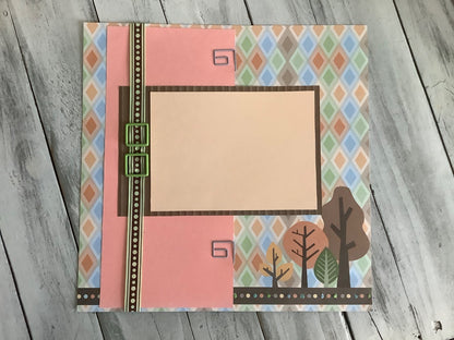 Premade Scrapbook Pages