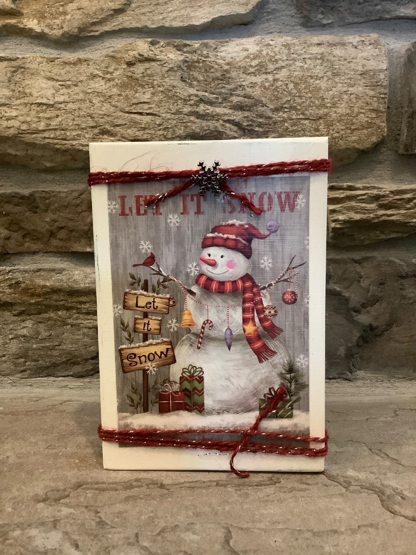 Christmas Wood/Paper