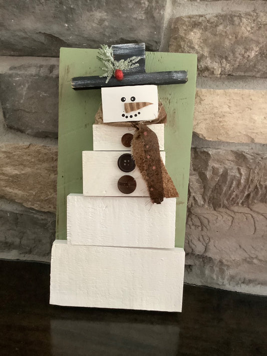 Rustic Snowman