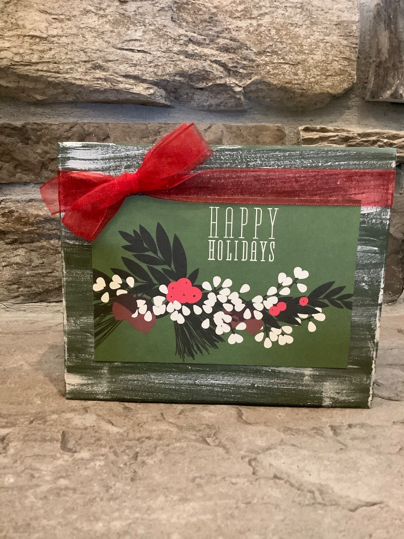 Christmas Wood/Paper