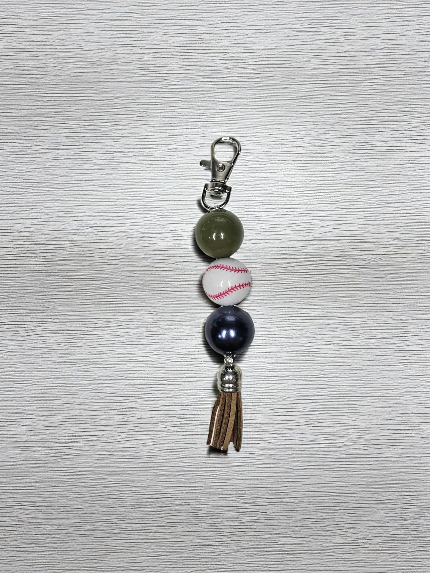 Beaded keychain