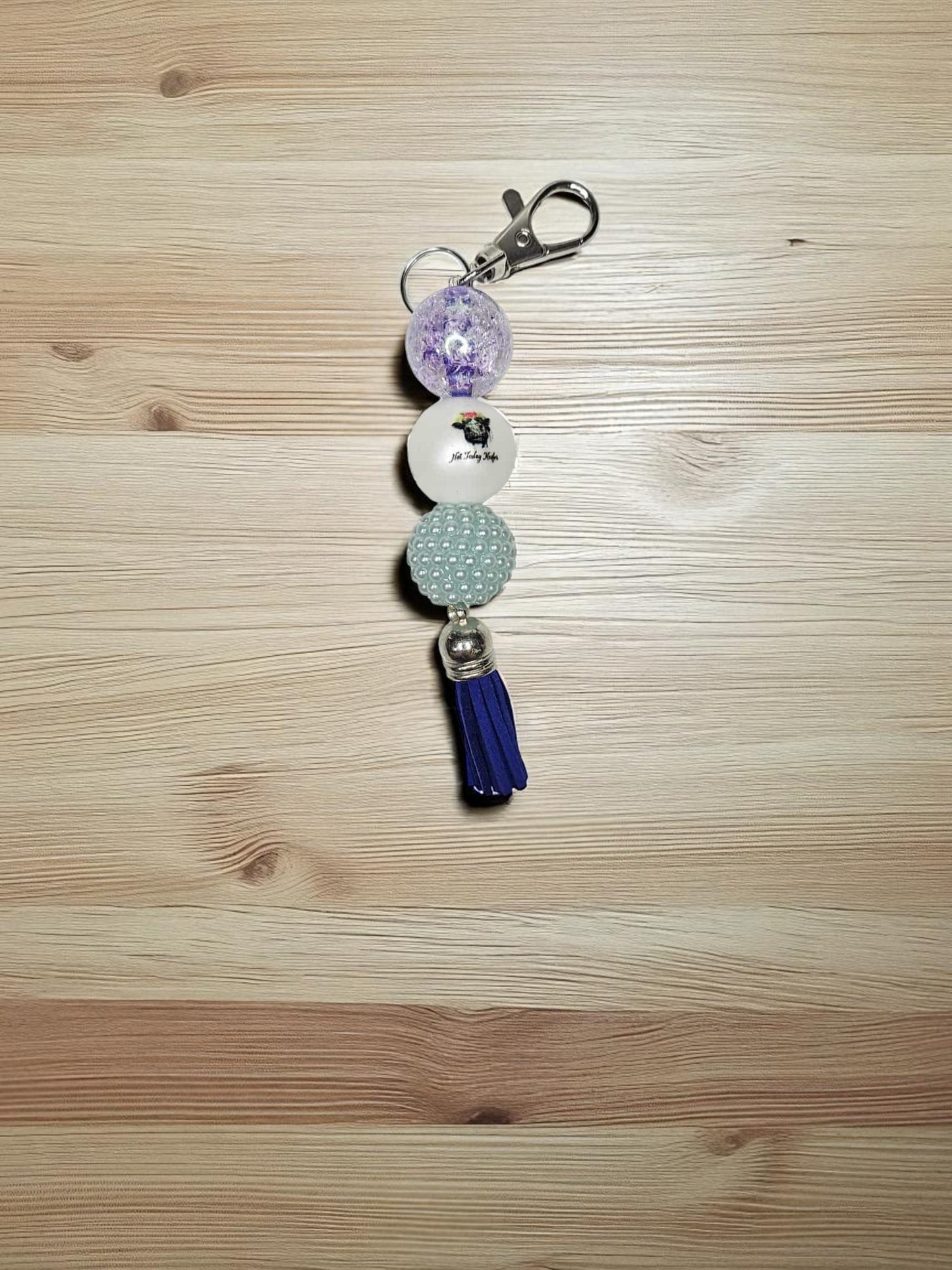 Beaded keychain