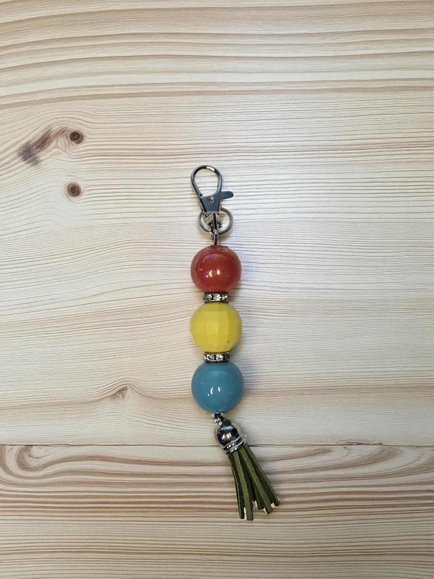 Beaded keychain