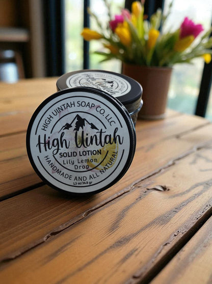 Solid Lotion Bar .5oz - 1.3oz.