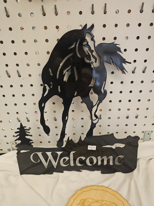 Horse. Welcome