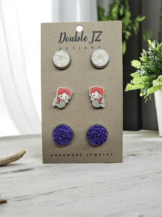 Mermaid Studs