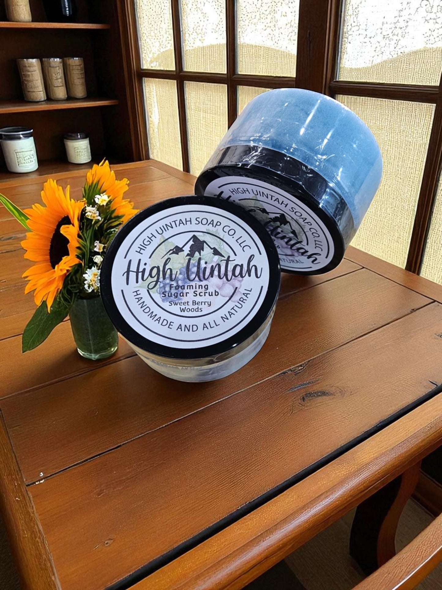 Foaming Sugar Scrubs